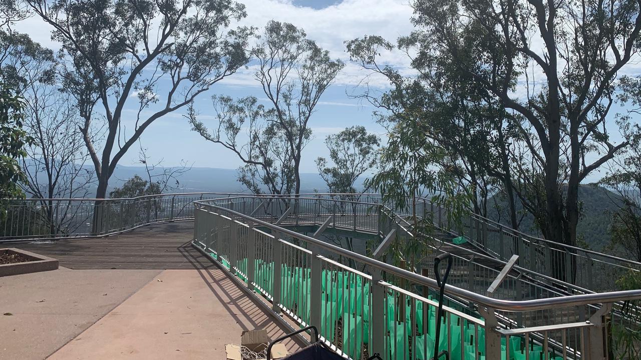 The Tobruk Memorial Drive lookout project, next to Picnic Point in Toowoomba.