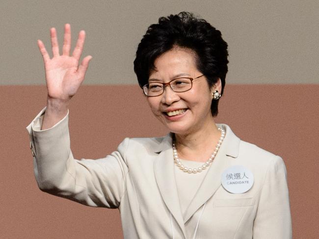 HK chief will not seek a new stint