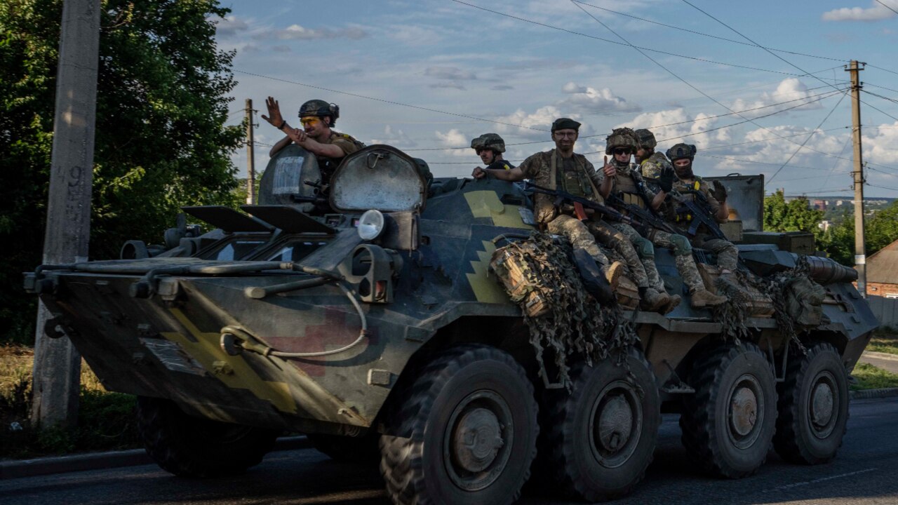 Ukrainian pushback about 'liberating territory and people’