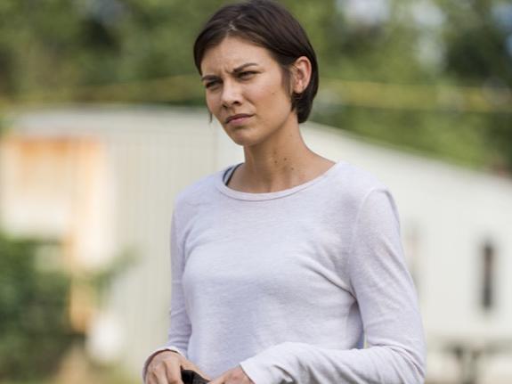 Lauren Cohan as Maggie Greene - The Walking Dead _ Season 7, Episode 13 - Photo Credit: Gene Page/AMC