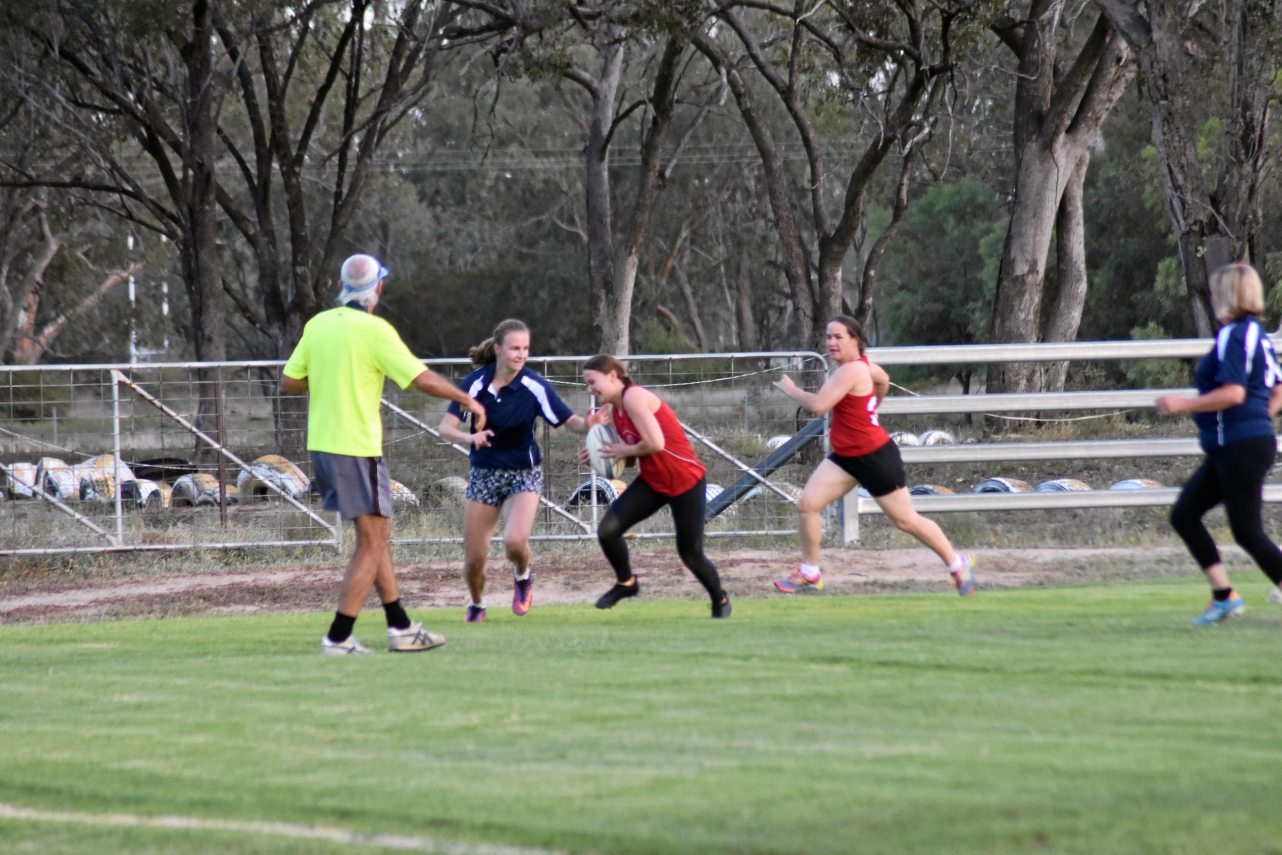 Social touch football grand final. Picture: Jorja McDonnell