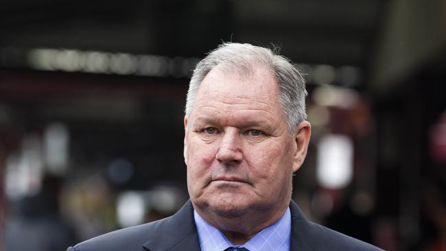 Lord Mayor Robert Doyle and Federal Environment Minister Greg Hunt make a  historic announcement at the Queen Victoria Market this morning. Lord Mayor Robert Doyle. Picture: Sarah Matray