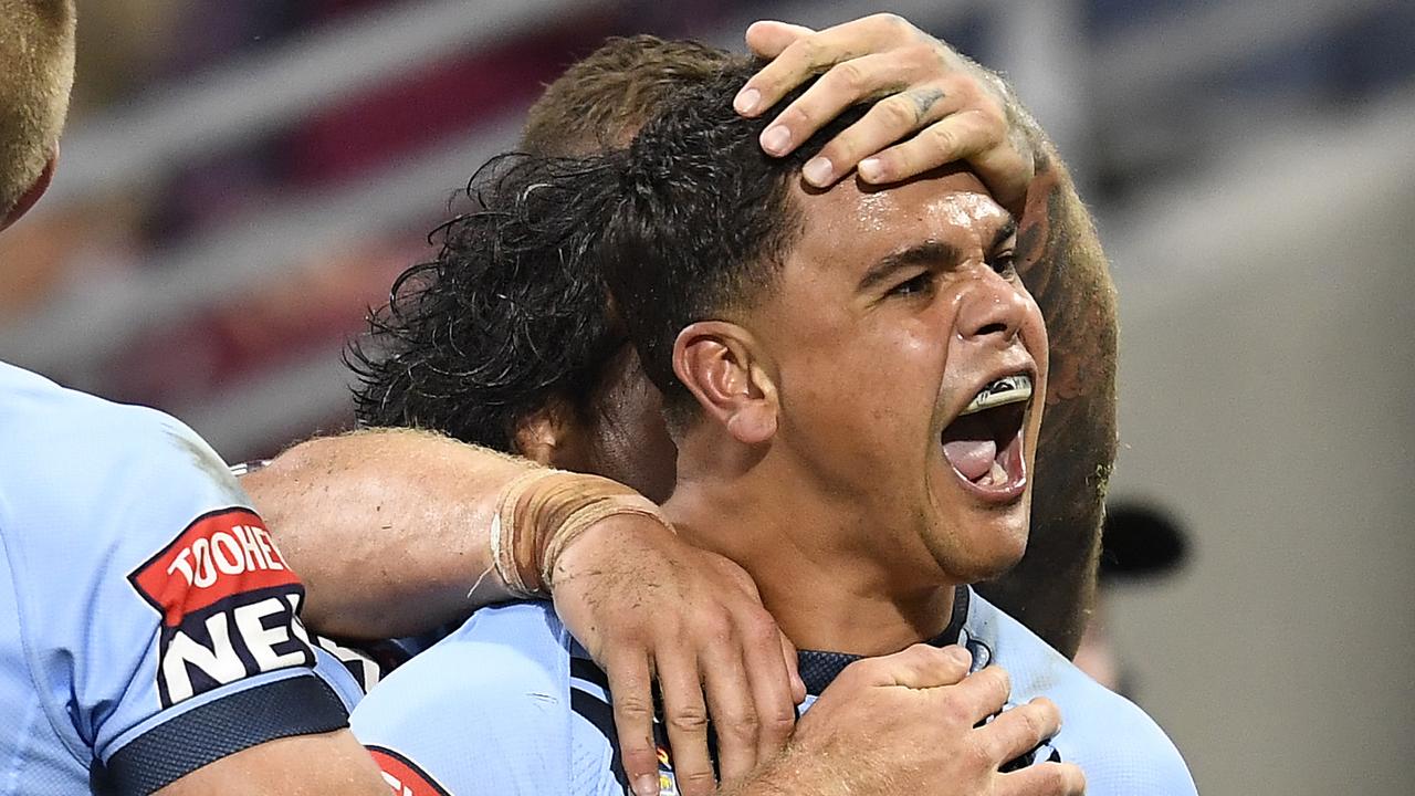 Latrell Mitchell had a blinder in Origin I. (Photo by Ian Hitchcock/Getty Images)