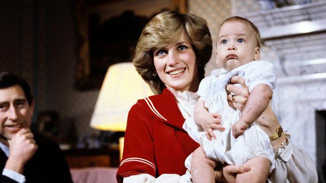 Princess Diana and Prince Charles with William. Picture: PA Images via Getty Images