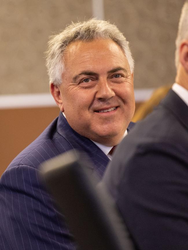 Joe Hockey, former federal treasurer and US ambassador, founded Bondi Partners in 2020 and will be working with Mr McGowan. Picture: NCA NewsWire / Gary Ramage