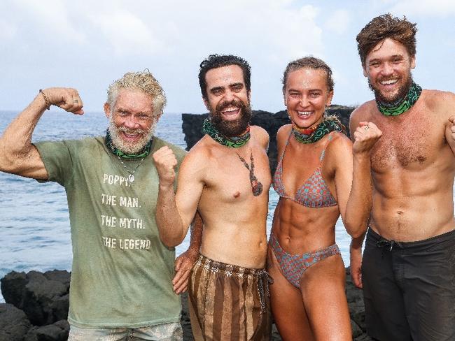 NETWORK FIRST USE ONLY- NETWORK NEWS PREMIUM CONTENT: NO THE AUSTRALIAN/NO NEWS.COM/NO SKY NEWS  - Australian Survivor heroes v villains final four: Gerry Geltch, George Mladenov, Liz Parnov and Matt Sharp . Pic Nigel Wright