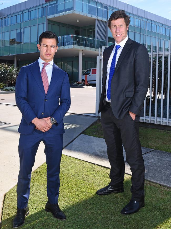 Mike Walsh and Peter Court who have joined Cushman &amp; Wakefield.