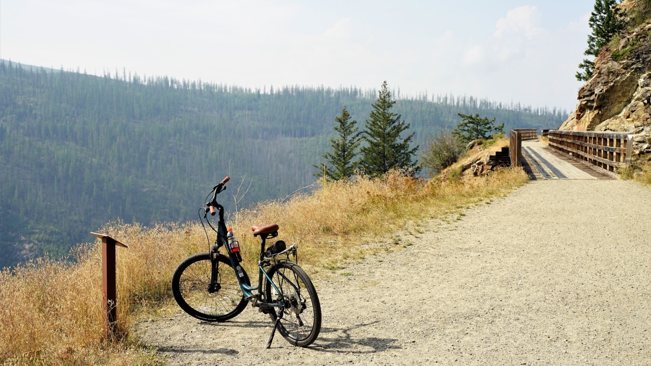 I spent three days riding Canada s famous Kettle Valley Rail Trail