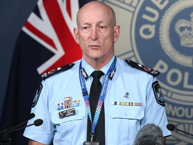 Deputy Qld police commissioner Steve Gollschewski. Picture: Jono Searle