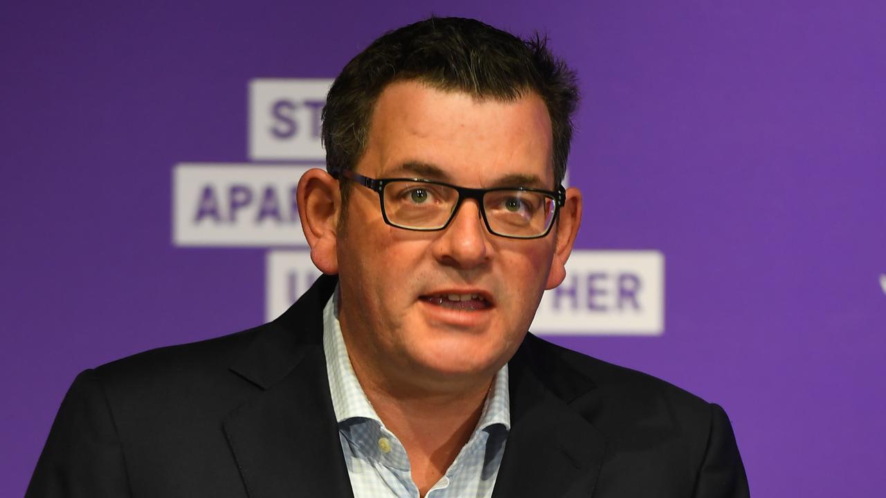 Victorian Premier Daniel Andrews has been attacked by the government over his stance on schools. Picture: AAP