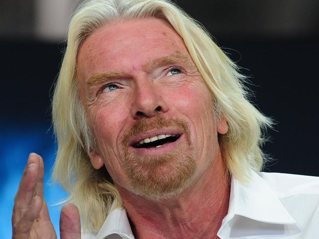 Richard Branson wants kids to shoot for the moon.