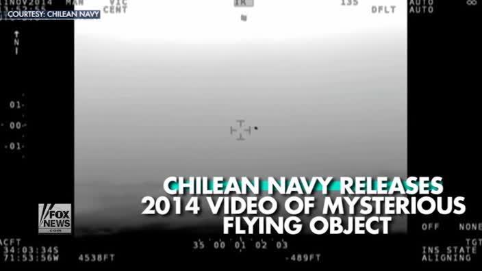 Chilean Navy releases video of mysterious flying object