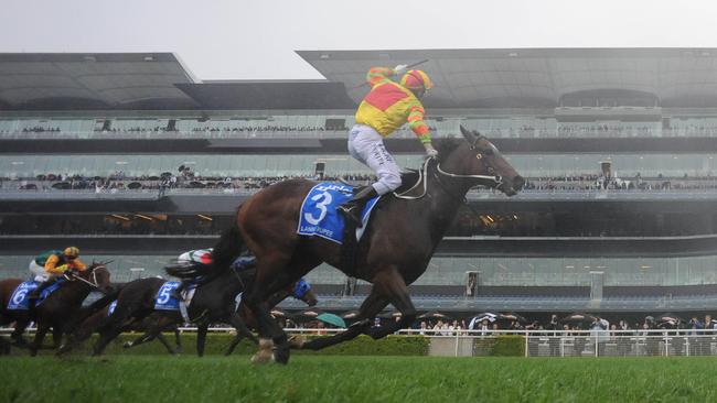 Lankan Rupee won last year’s TJ Smith Stakes in style. Picture: Simon Bullard