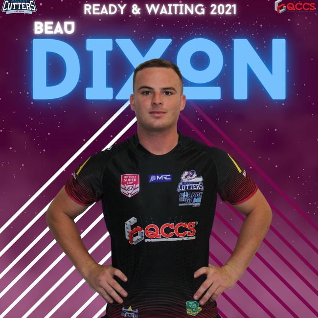 Dixon completed one year with Mackay Cutters and now plays with Sarina. Picture: Facebook