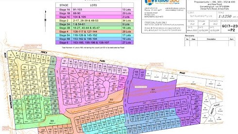 Plans for the new residential development at Innes Park which would create almost 200 new housing blocks and several new parks if approved by Bundaberg Regional Council.