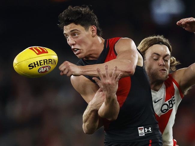 It’s possible but improbable for Essendon from here. Picture: Daniel Pockett/Getty Images