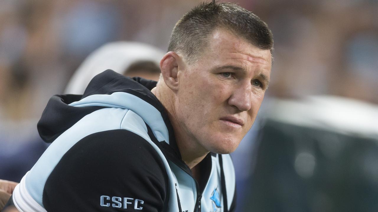 Paul Gallen of the Sharks is racing the clock to be fit for the semi final.