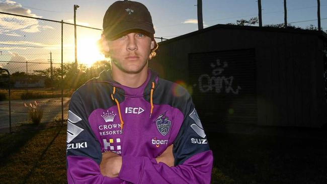 OFF TO BIG THINGS: Zac Laybutt has signed for the Melbourne Storm. Picture: Mike Knott BUN280618STORM7