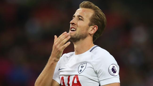 Spurs striker Harry Kane sums up the club’s frustrations. (Steve Bardens/Getty Images)