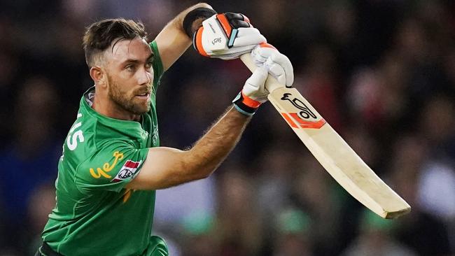 Glenn Maxwell carted the Renegades all over Marvel Stadium. Picture: AAP