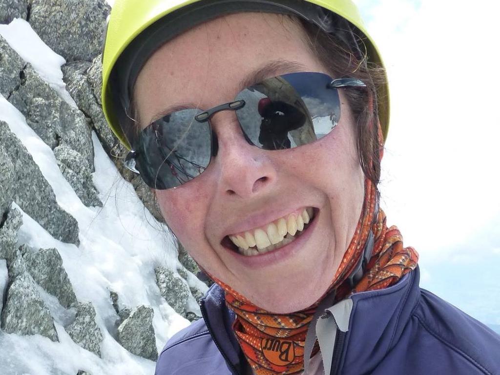 Australian woman Ruth McCance is believed to be among eight climbers missing in India's Himalayas after reports of an avalanche on their route. Picture: Twitter