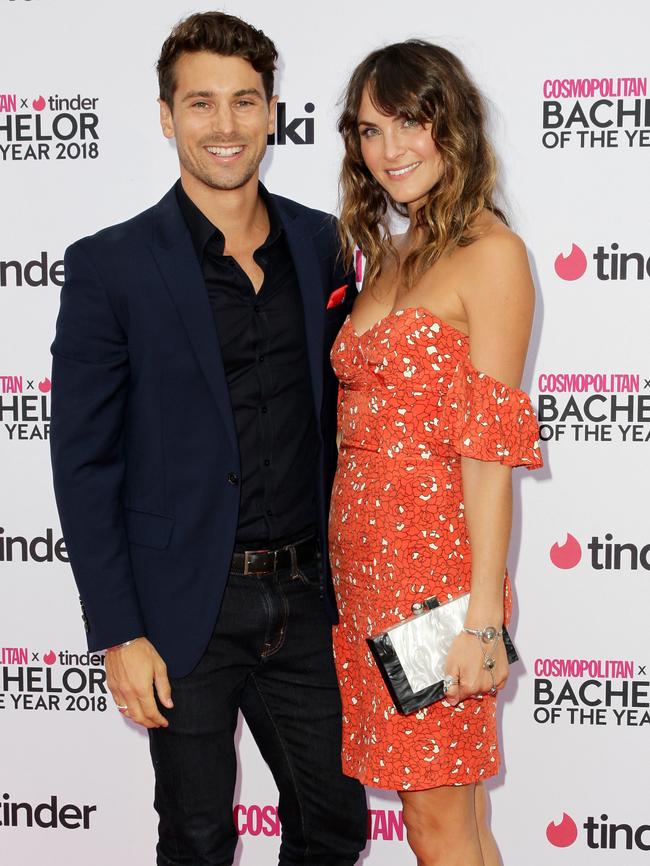 The Bachelor's Matty J and Laura Byrne are still together after meeting on the show last year. Picture: Christian Gilles