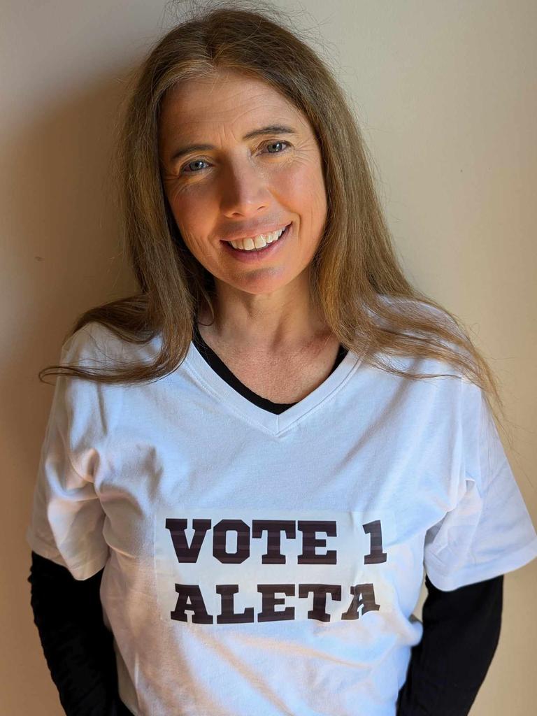 Independent Barrabool Hills candidate Aleta Moriarty