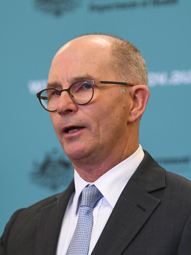 Deputy Chief Medical Officer Professor Paul Kelly. Picture: AAP