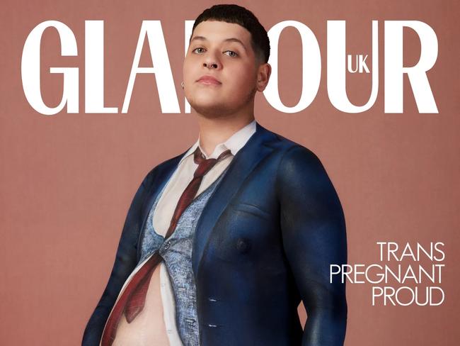 Logan Brown - Glamour magazine cover. Picture: Glamour