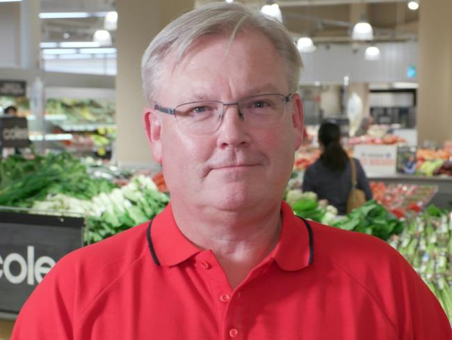 Steven Cain, CEO of Coles