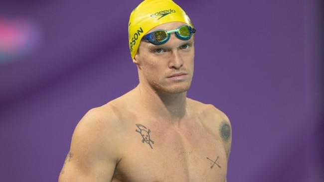 Cody Simpson has advanced into the Commonwealth Games men's 100m butterfly final. Picture: Getty Images