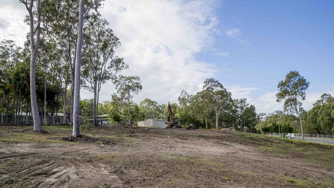 The site of the new ambulance station at the corner of Pascoe Rd and Peachey Rd, Ormeau. Picture: Jerad Williams.