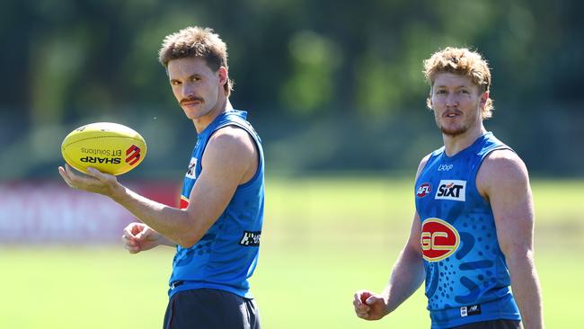 Matt Rowell and Noah Anderson. Picture: Getty Images