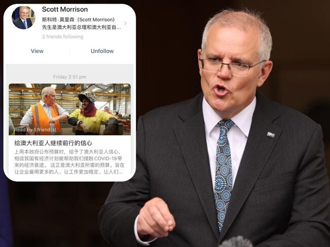 Beijing’s brazen bid to ‘censor’ Scott Morrison