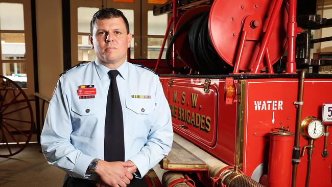 NSW Fire and Rescue Commissioner Jeremy Fewtrell. Picture: Tim Hunter.