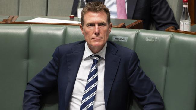 Christian Porter dropped his legal pursuit of the ABC and its reporter Louise Milligan on Monday. Picture: Martin Ollman