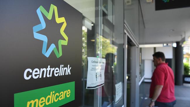 The government is being called on to fix the issues with Services Australia. Picture: NCA NewsWire/Joel Carrett