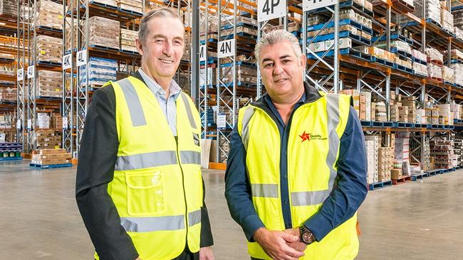 Frank Depasquale (right). Photo: Brisbane Airport Corporation.