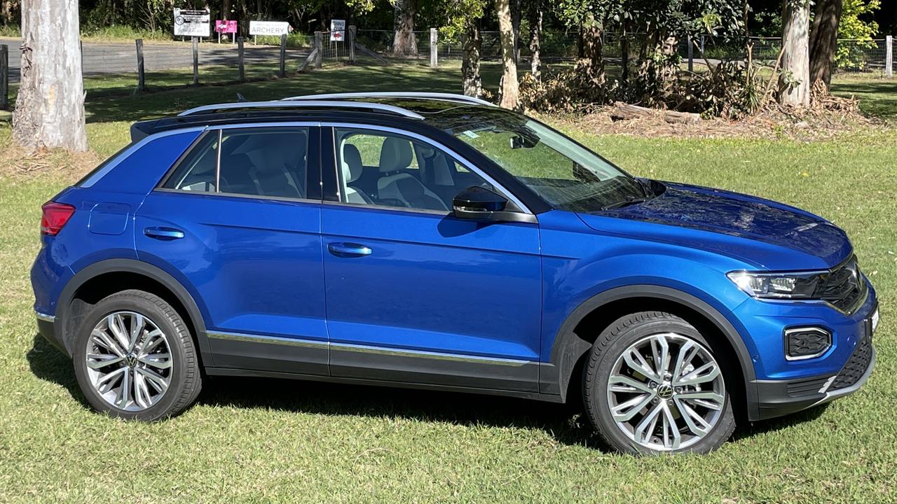 The 2021 model Volkswagen T-Roc Style.