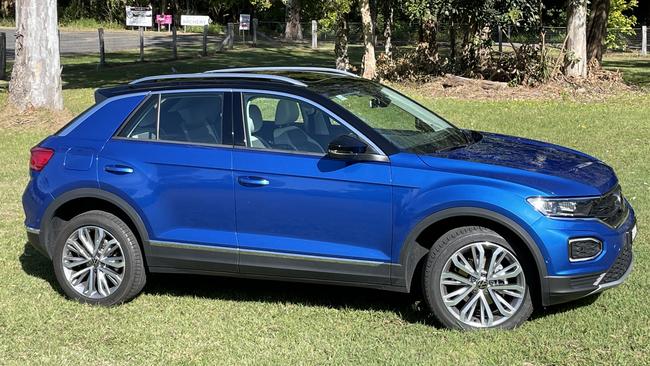 The 2021 model Volkswagen T-Roc Style.