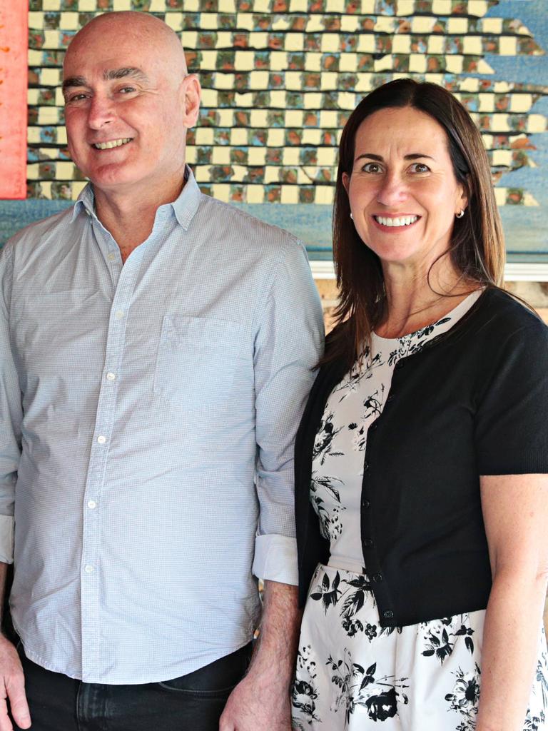 Pieter and Michelle Owen. Picture: AAP Image/Adam Yip