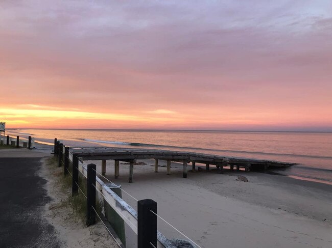 Mel Austin: Woodgate beach.