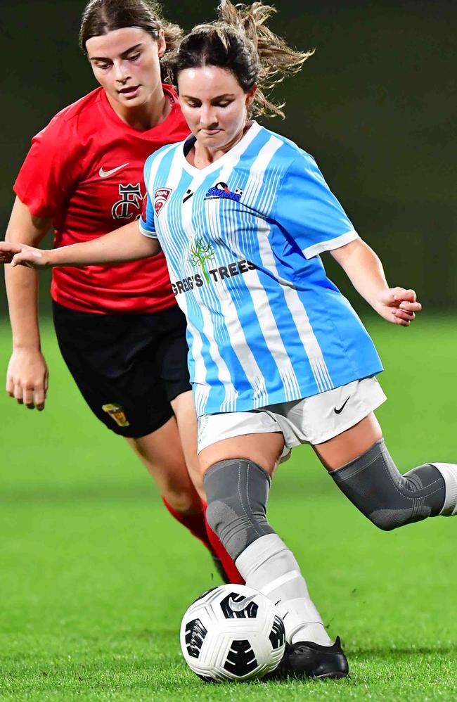 SOCCER: Women's Sunshine Coast Fire V Maroochy Swans. Picture: Patrick Woods.