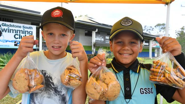 Connor Asher and Malachi Iboro — the Bushfire Bickie boys — are among the many children and communities who have been raising funds for the Australia Red Cross.