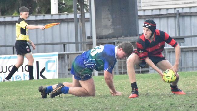 Rockhampton District Secondary Schools Rugby League grand finals, Year 10D, The Cathedral College versus Rockhampton Grammar School, Browne Park, September 9, 2022.