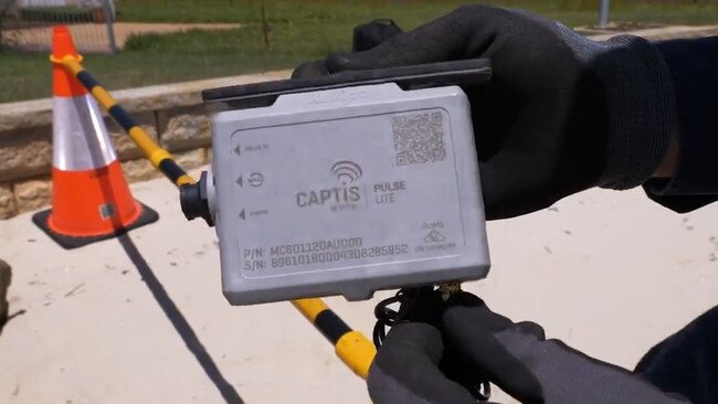 An IoT sensor. Photo: Sydney Water