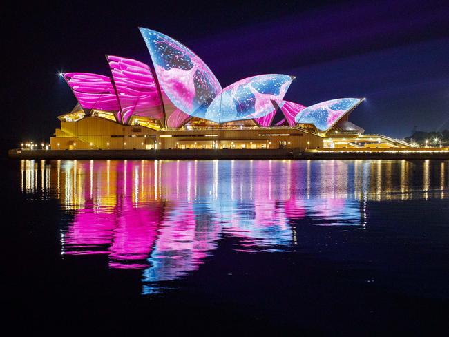 The Vivid light festival will be brought to Parramatta. Picture: Destination NSW