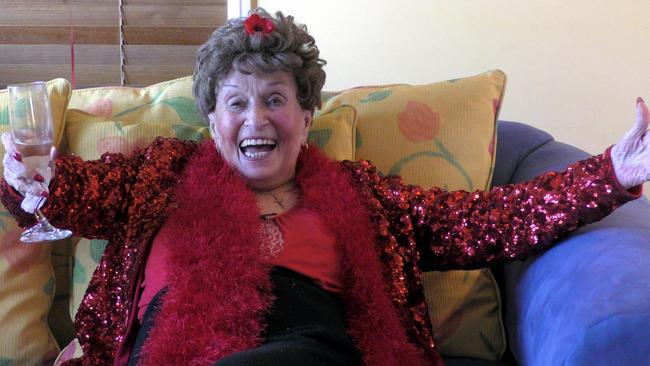 Gold Coast stalwart Joan Stuart had a larger than life personality. Photo: Supplied