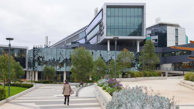 The $2.4 billion Royal Adelaide Hospital was blamed for the $250 million budget blowout. Picture: AAP / Brenton Edwards