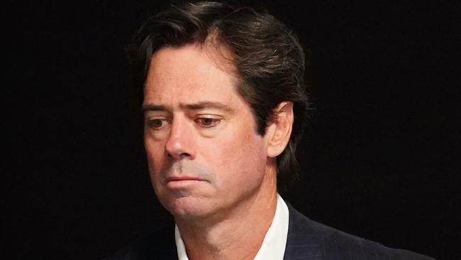 Gillon McLachlan made the difficult decision on the AFL season on Sunday.